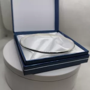 Esclavas en plata 925, 3mm