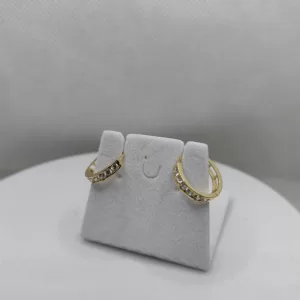 Aros en oro 10K
