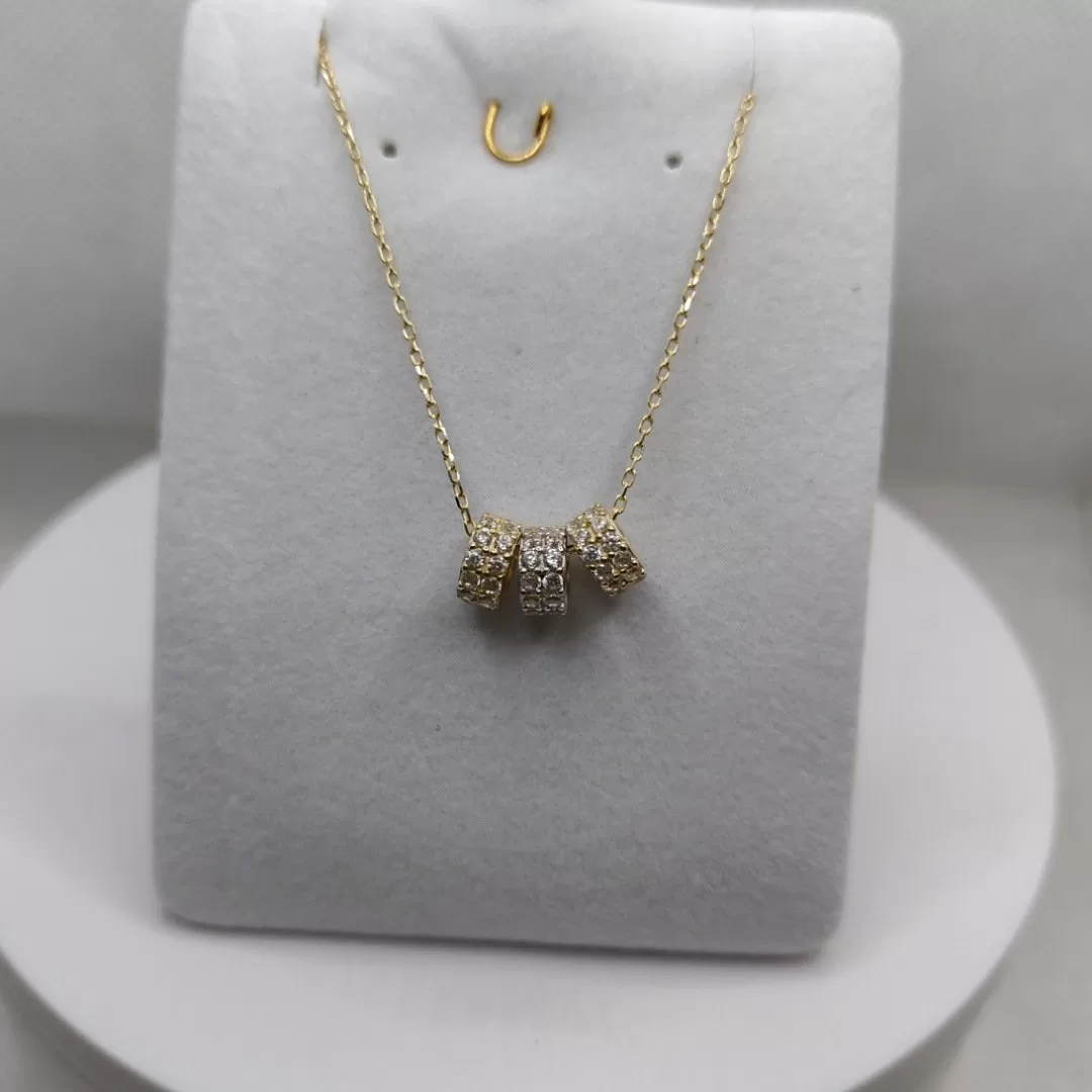 Colgante llamador de ángeles oro 10K